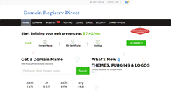 Desktop Screenshot of domainregistrydirect.com